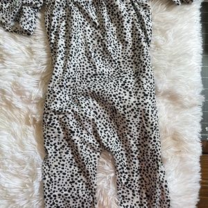 Off shoulder romper